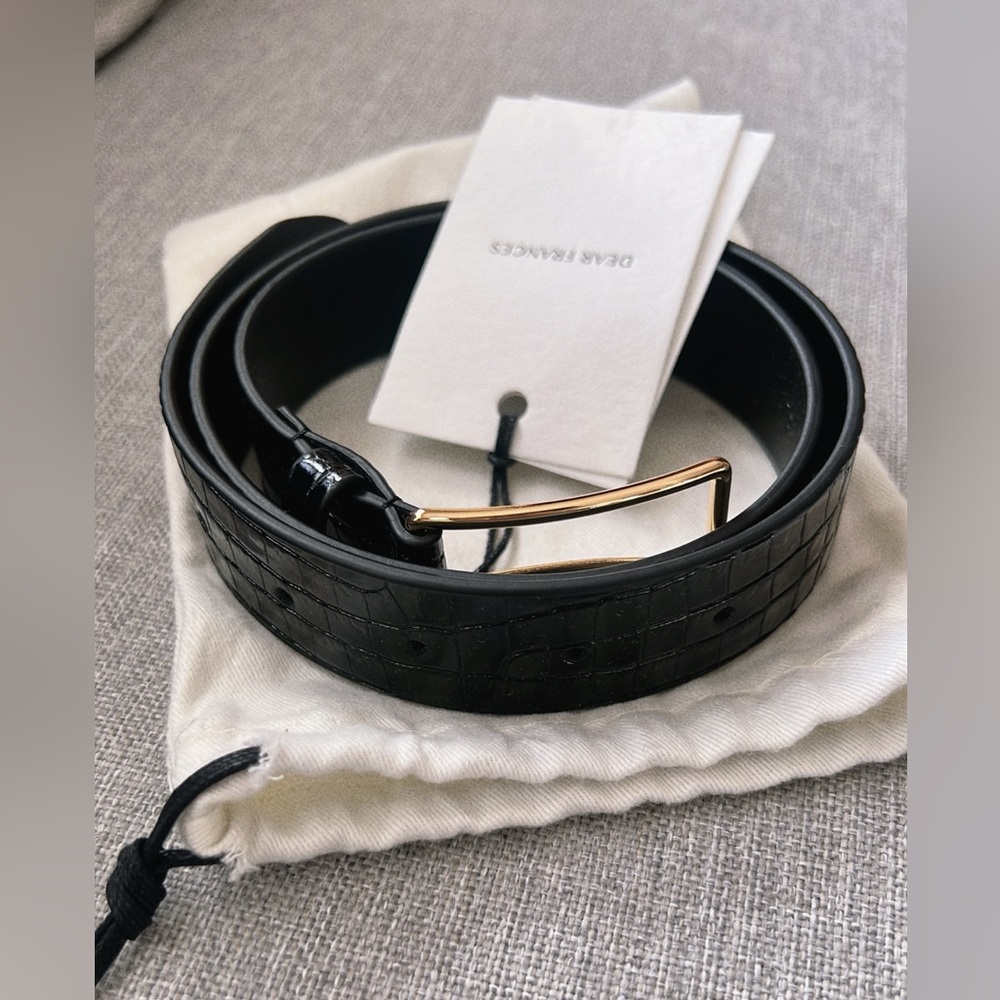 DEAR FRANCES Alessio Belt, Croco - Picture 8 of 8
